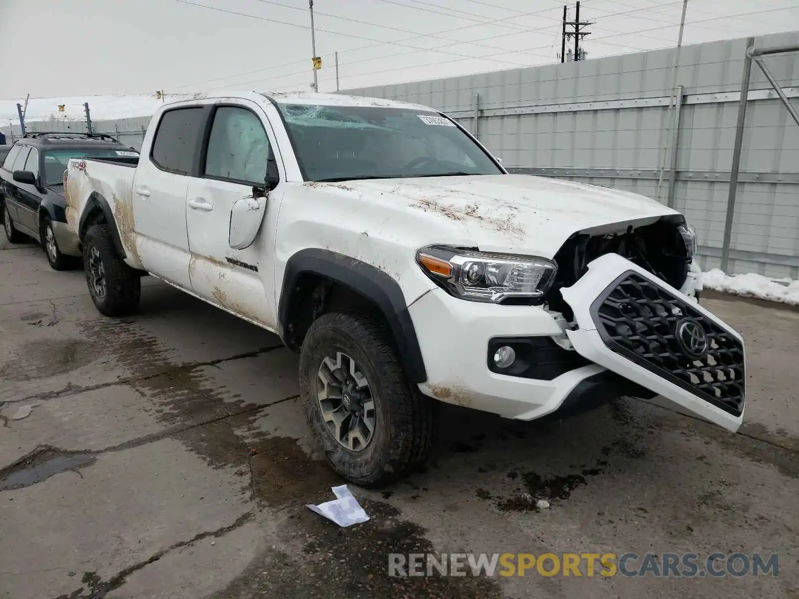 1 Photograph of a damaged car 3TMDZ5BN6MM105500 TOYOTA TACOMA 2021