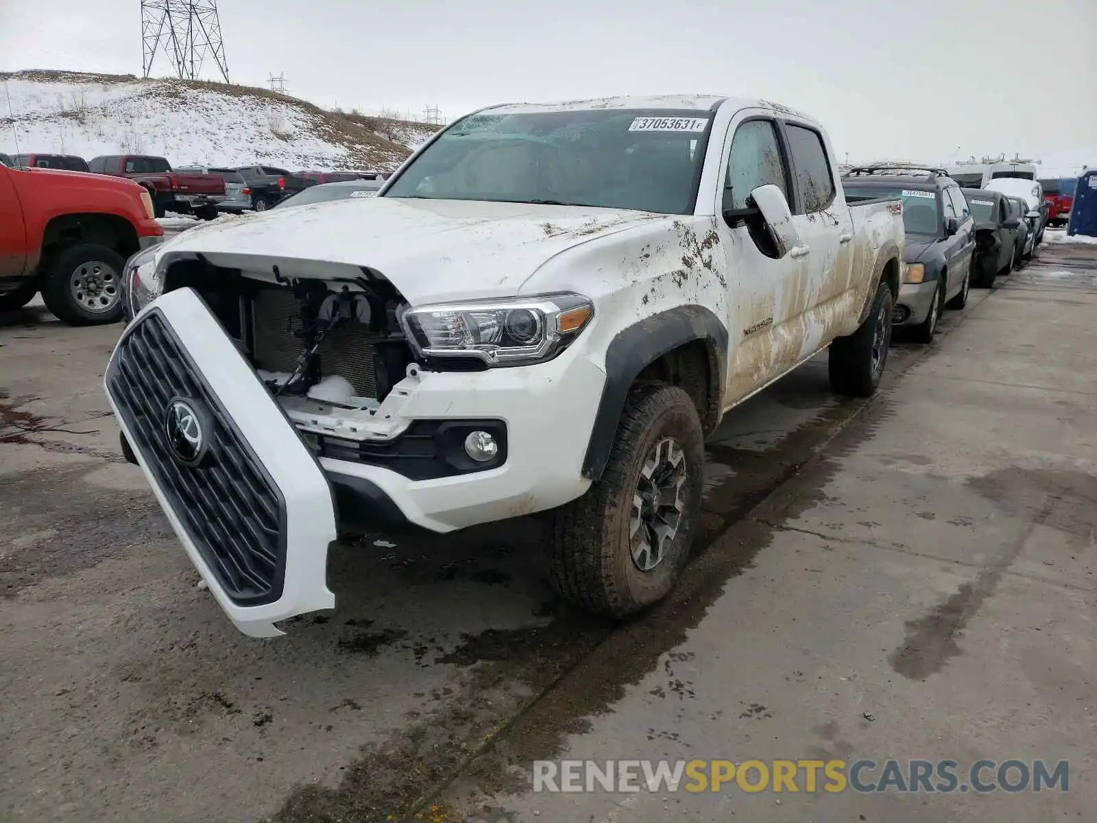 2 Photograph of a damaged car 3TMDZ5BN6MM105500 TOYOTA TACOMA 2021