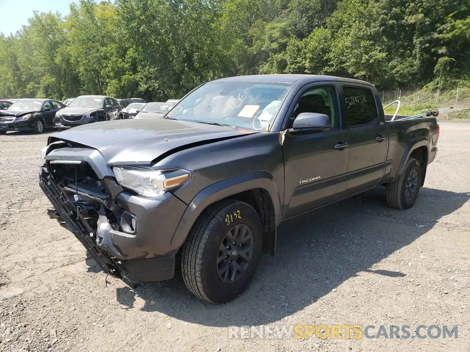 2 Photograph of a damaged car 3TMDZ5BN6MM110423 TOYOTA TACOMA 2021