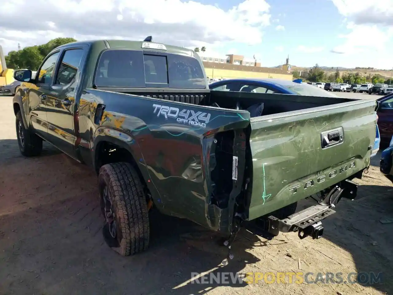 3 Photograph of a damaged car 3TMDZ5BN6MM119526 TOYOTA TACOMA 2021