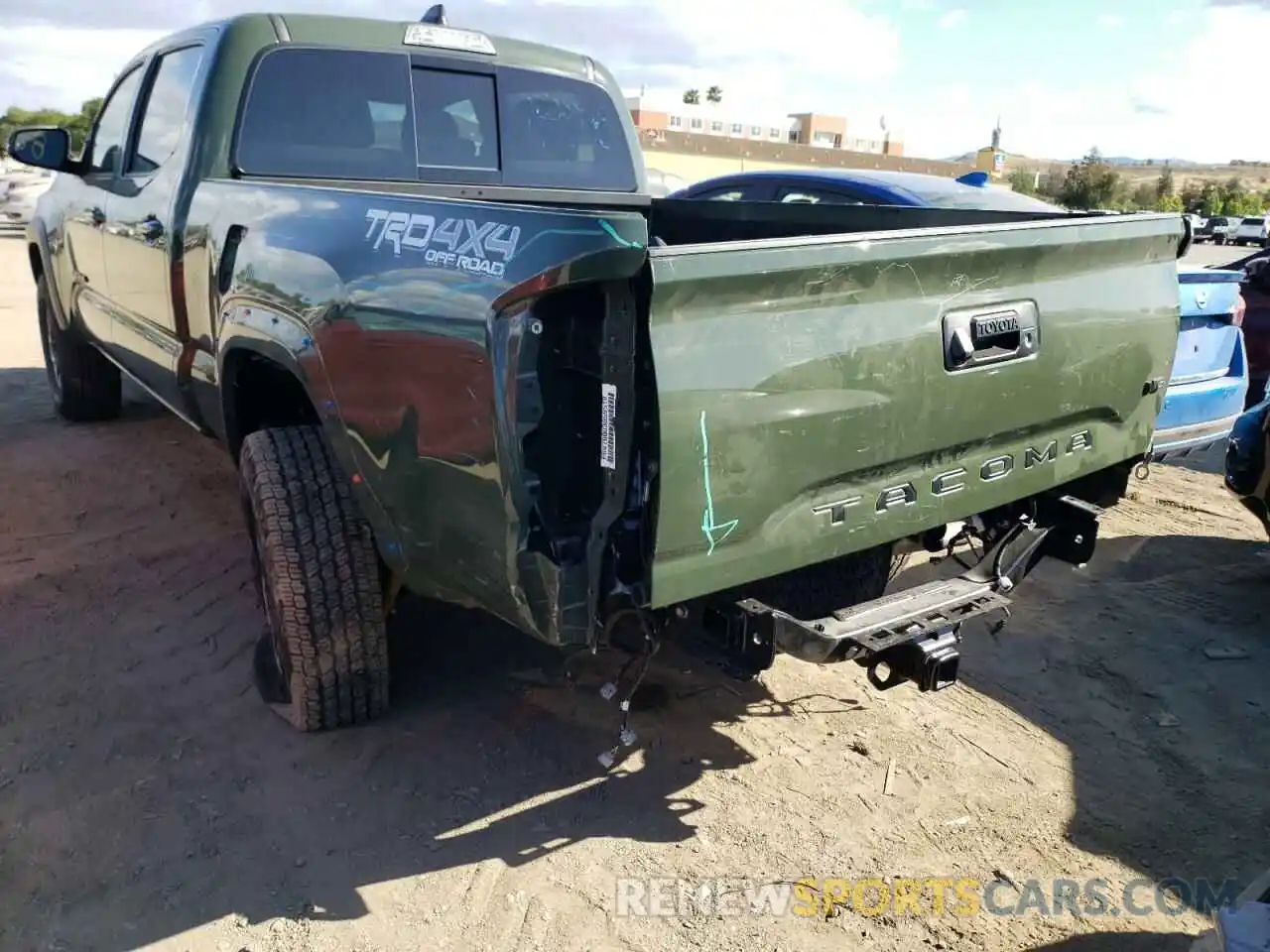 9 Photograph of a damaged car 3TMDZ5BN6MM119526 TOYOTA TACOMA 2021