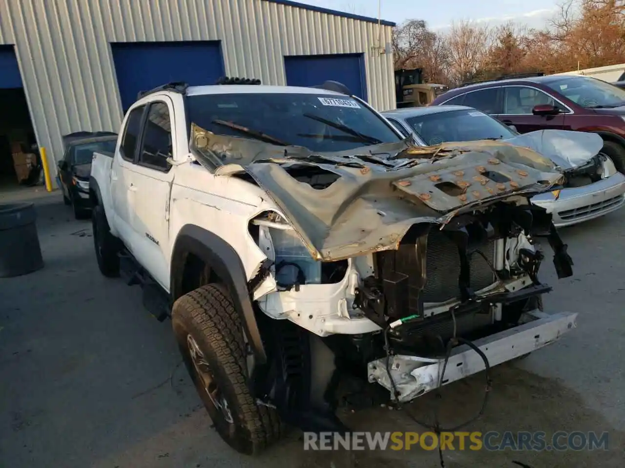 1 Photograph of a damaged car 3TMDZ5BN7MM098704 TOYOTA TACOMA 2021