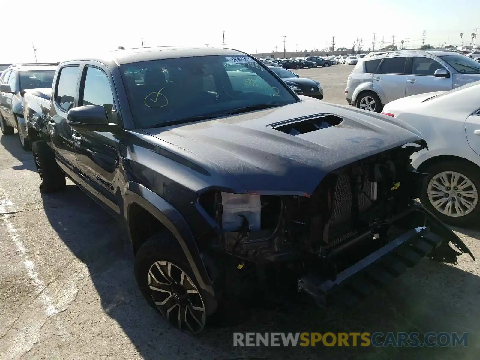 1 Photograph of a damaged car 3TMDZ5BN7MM098914 TOYOTA TACOMA 2021