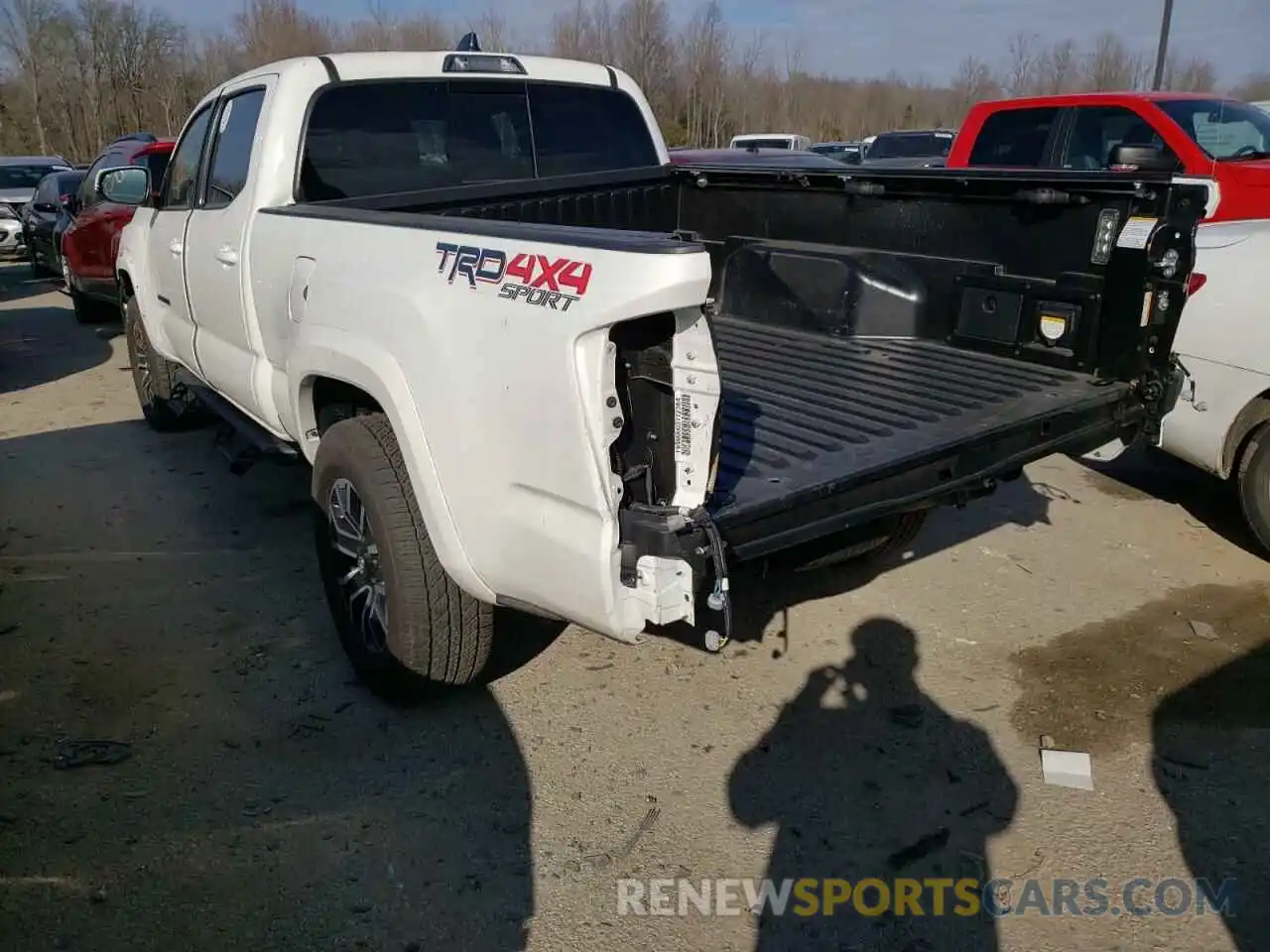 3 Photograph of a damaged car 3TMDZ5BN7MM104503 TOYOTA TACOMA 2021