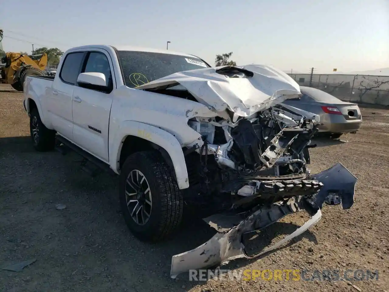 1 Photograph of a damaged car 3TMDZ5BN7MM105019 TOYOTA TACOMA 2021