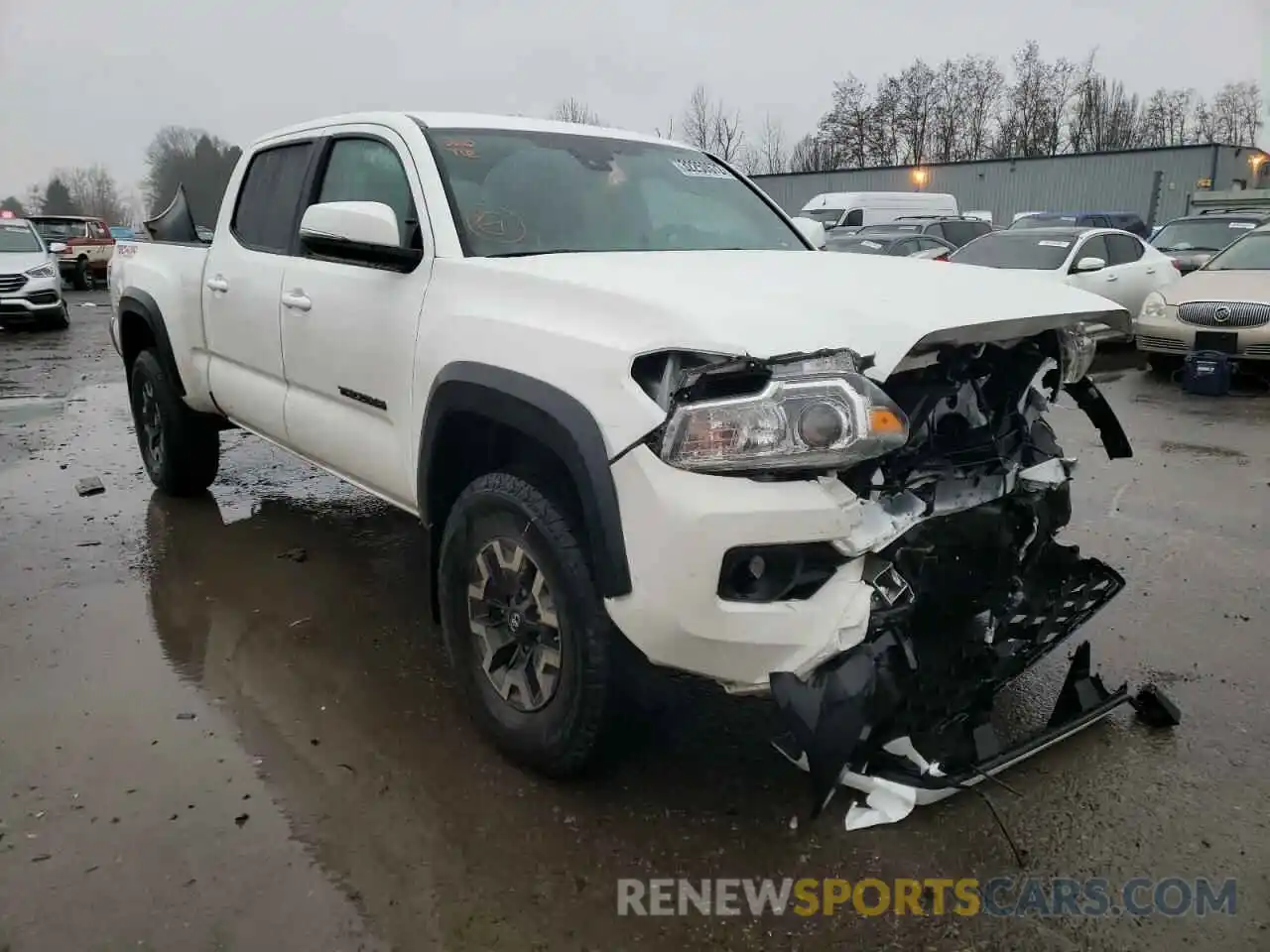 1 Photograph of a damaged car 3TMDZ5BN7MM109765 TOYOTA TACOMA 2021