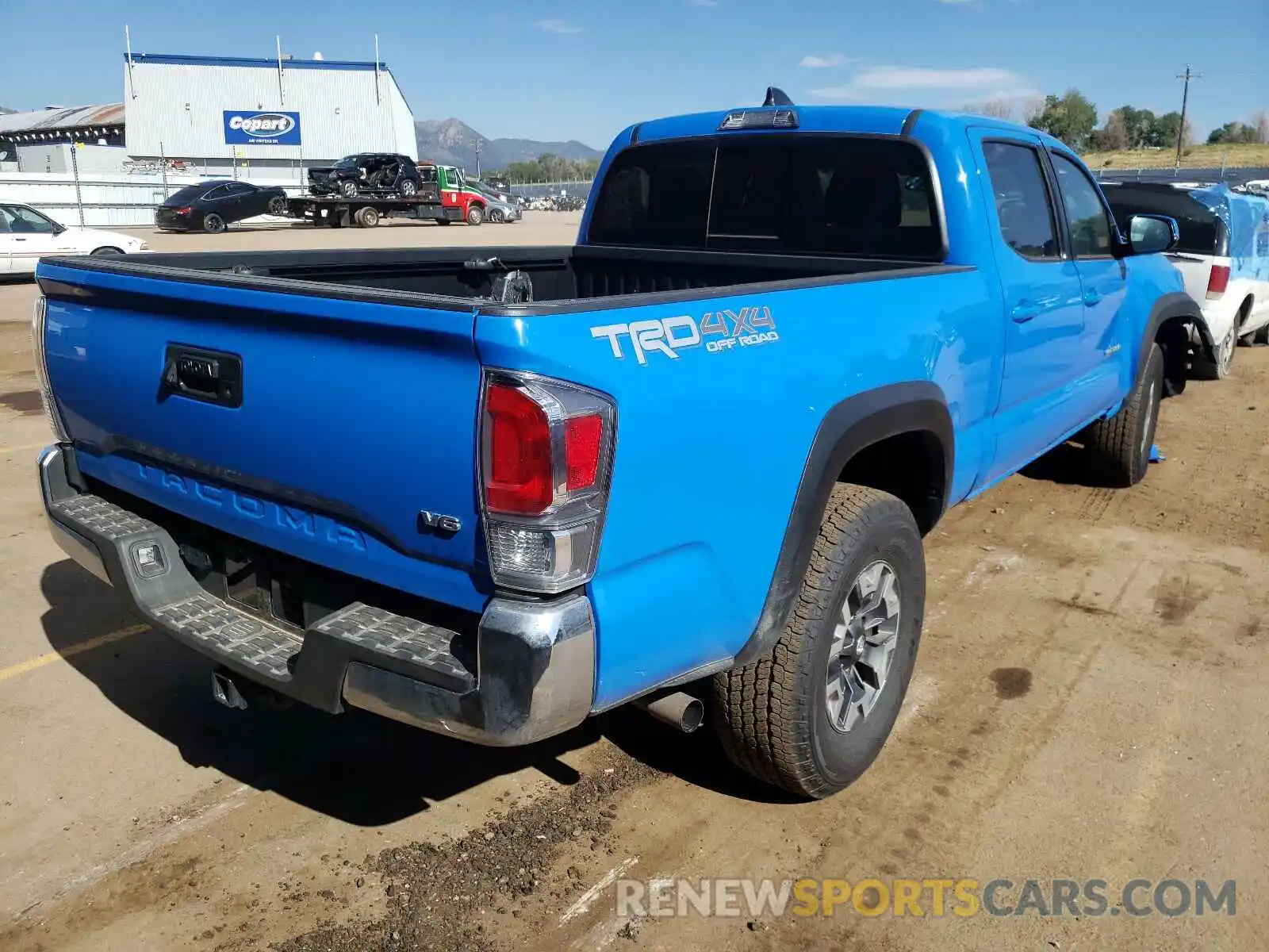 4 Photograph of a damaged car 3TMDZ5BN7MM111029 TOYOTA TACOMA 2021