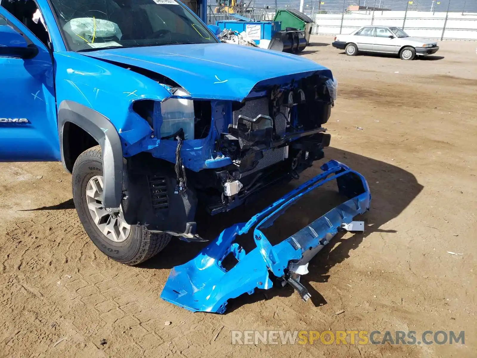 9 Photograph of a damaged car 3TMDZ5BN7MM111029 TOYOTA TACOMA 2021