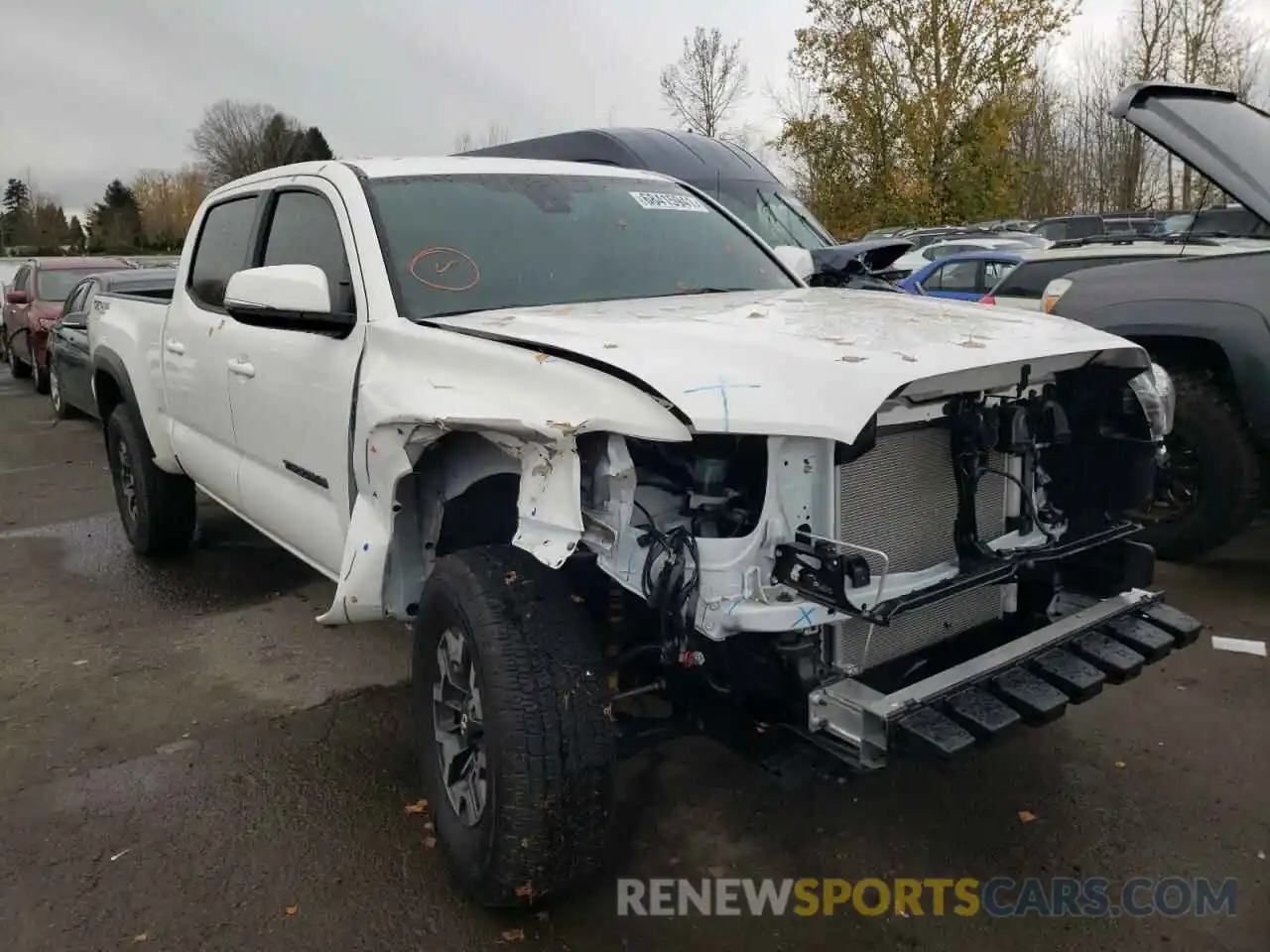 1 Photograph of a damaged car 3TMDZ5BN7MM112343 TOYOTA TACOMA 2021