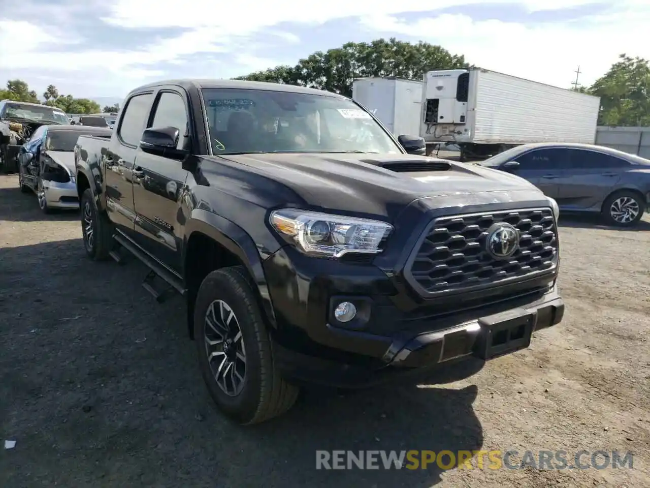 1 Photograph of a damaged car 3TMDZ5BN7MM114092 TOYOTA TACOMA 2021