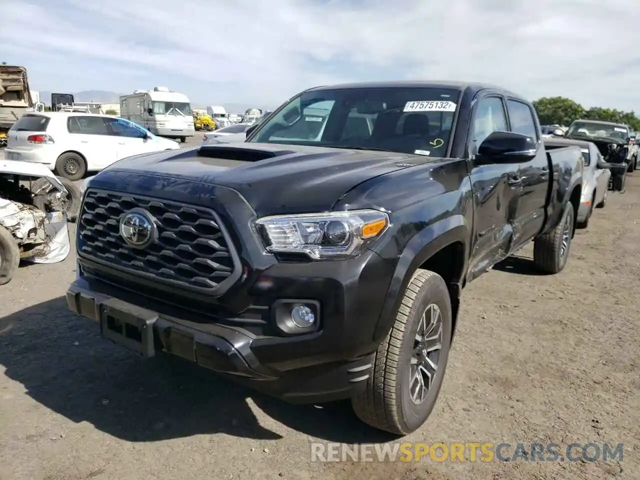 2 Photograph of a damaged car 3TMDZ5BN7MM114092 TOYOTA TACOMA 2021