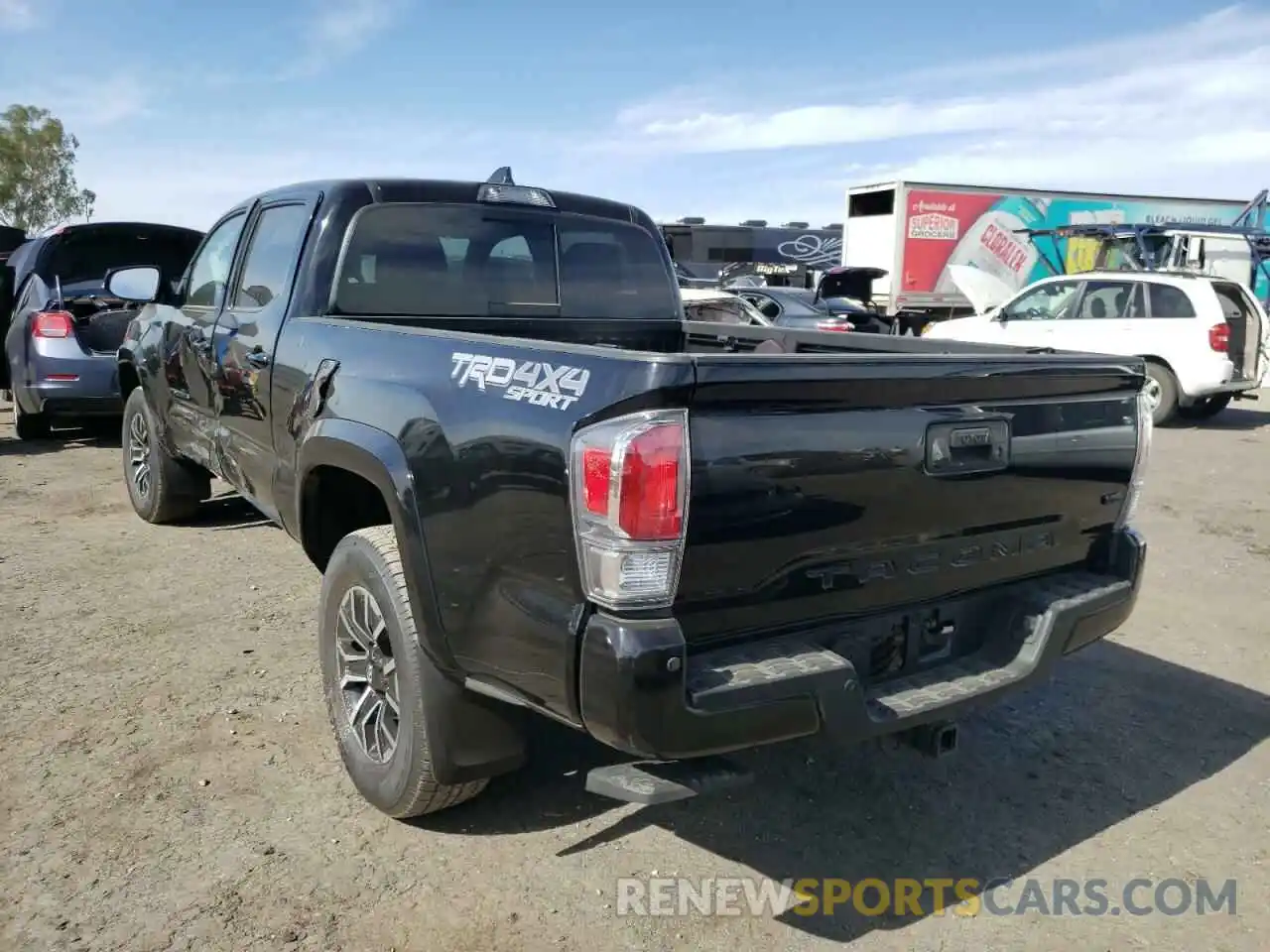 3 Photograph of a damaged car 3TMDZ5BN7MM114092 TOYOTA TACOMA 2021