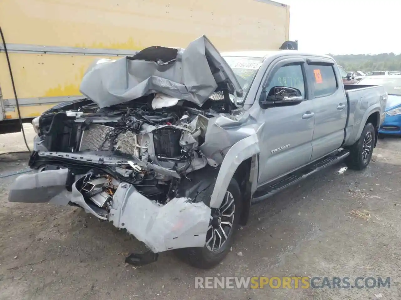 2 Photograph of a damaged car 3TMDZ5BN8MM099845 TOYOTA TACOMA 2021