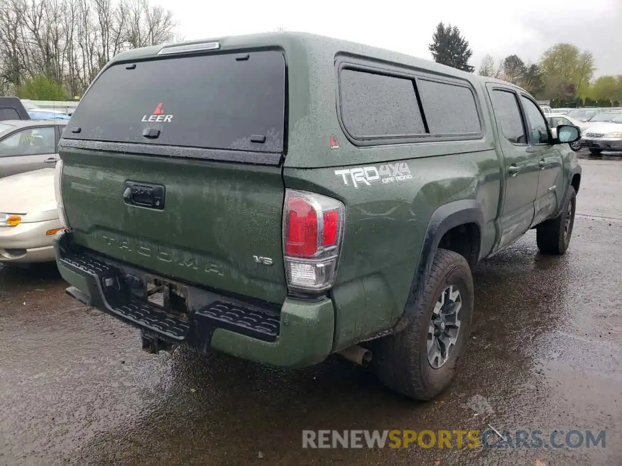 4 Photograph of a damaged car 3TMDZ5BN8MM103926 TOYOTA TACOMA 2021