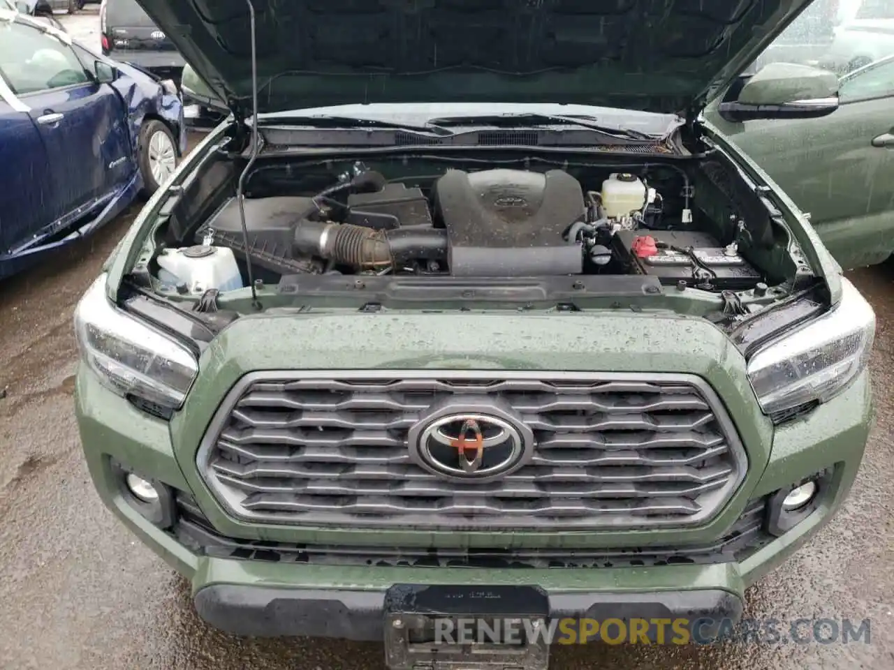 7 Photograph of a damaged car 3TMDZ5BN8MM103926 TOYOTA TACOMA 2021