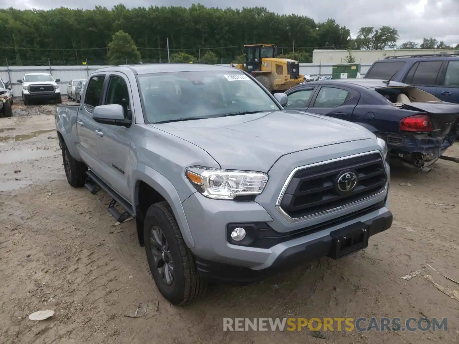 1 Photograph of a damaged car 3TMDZ5BN8MM104980 TOYOTA TACOMA 2021