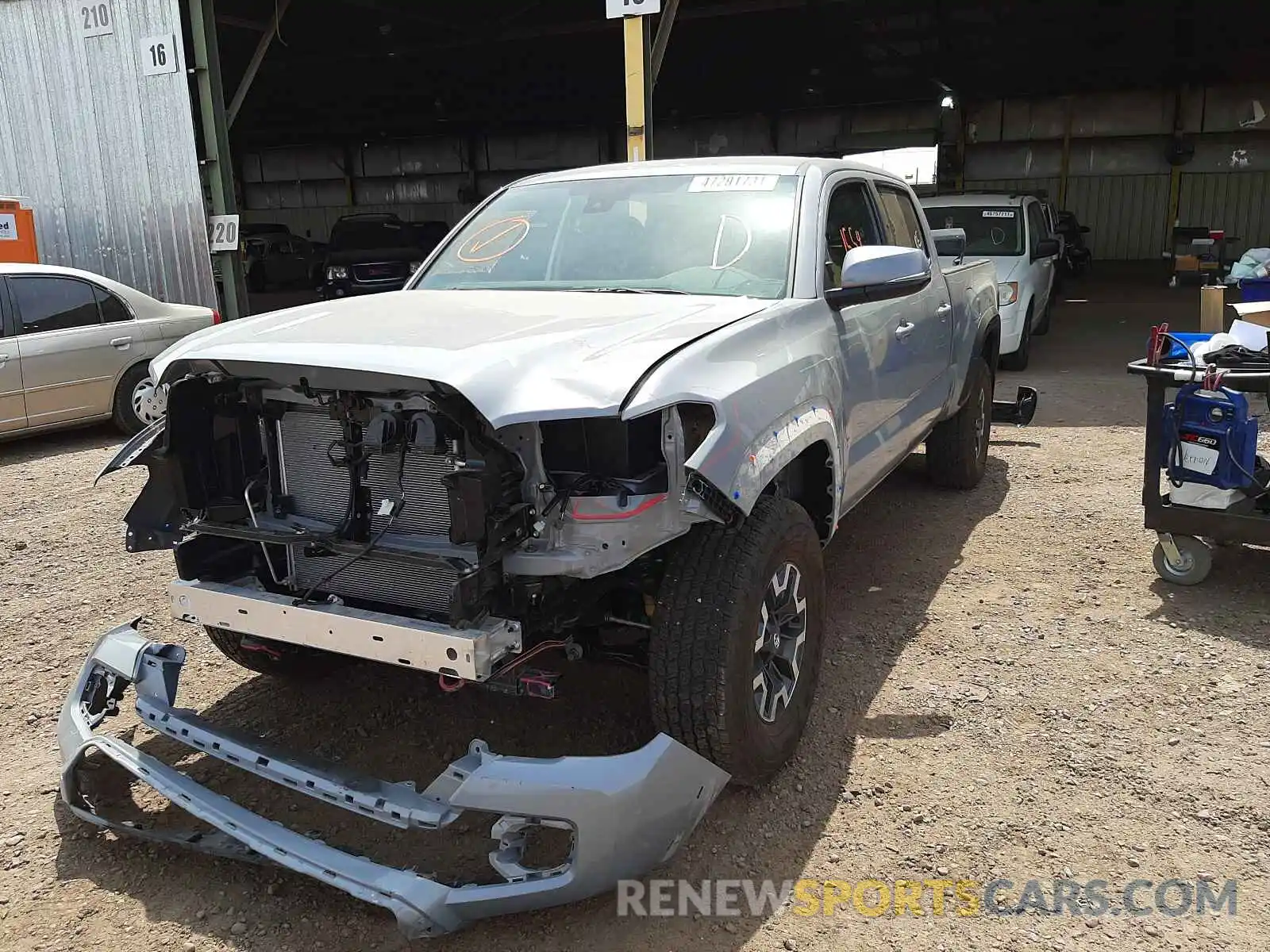 2 Photograph of a damaged car 3TMDZ5BN8MM109161 TOYOTA TACOMA 2021