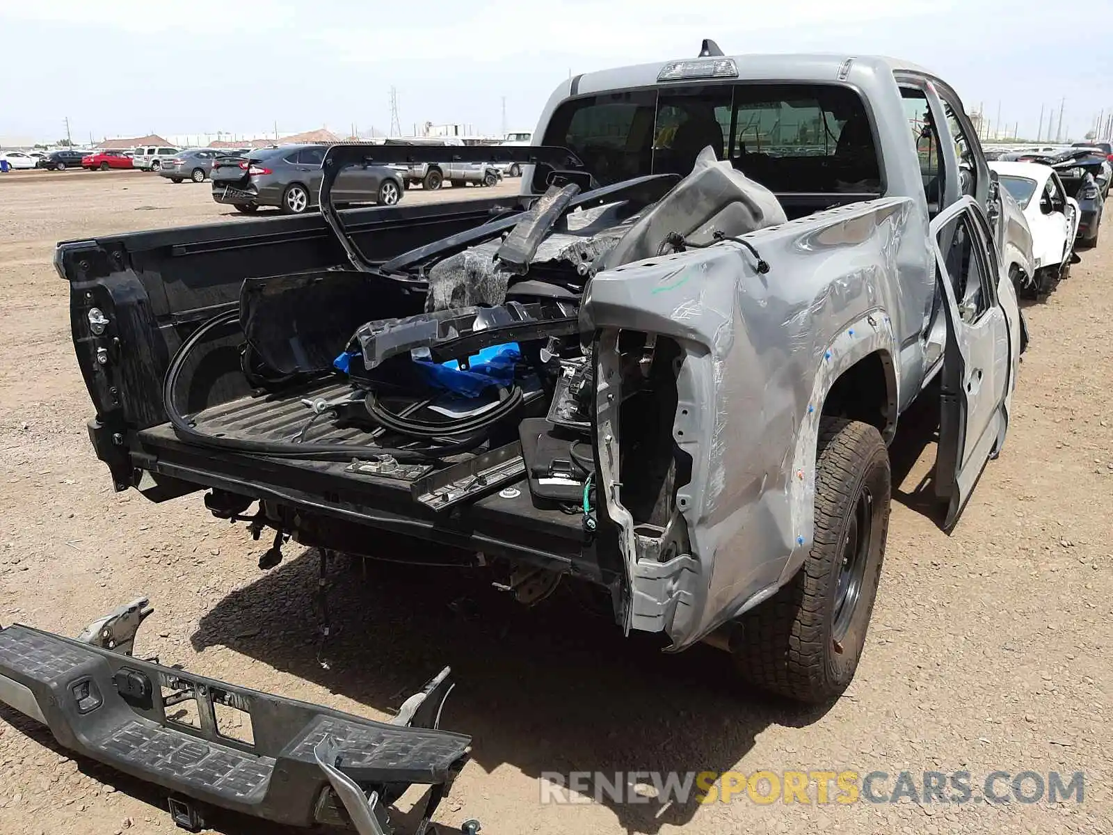 4 Photograph of a damaged car 3TMDZ5BN8MM109161 TOYOTA TACOMA 2021