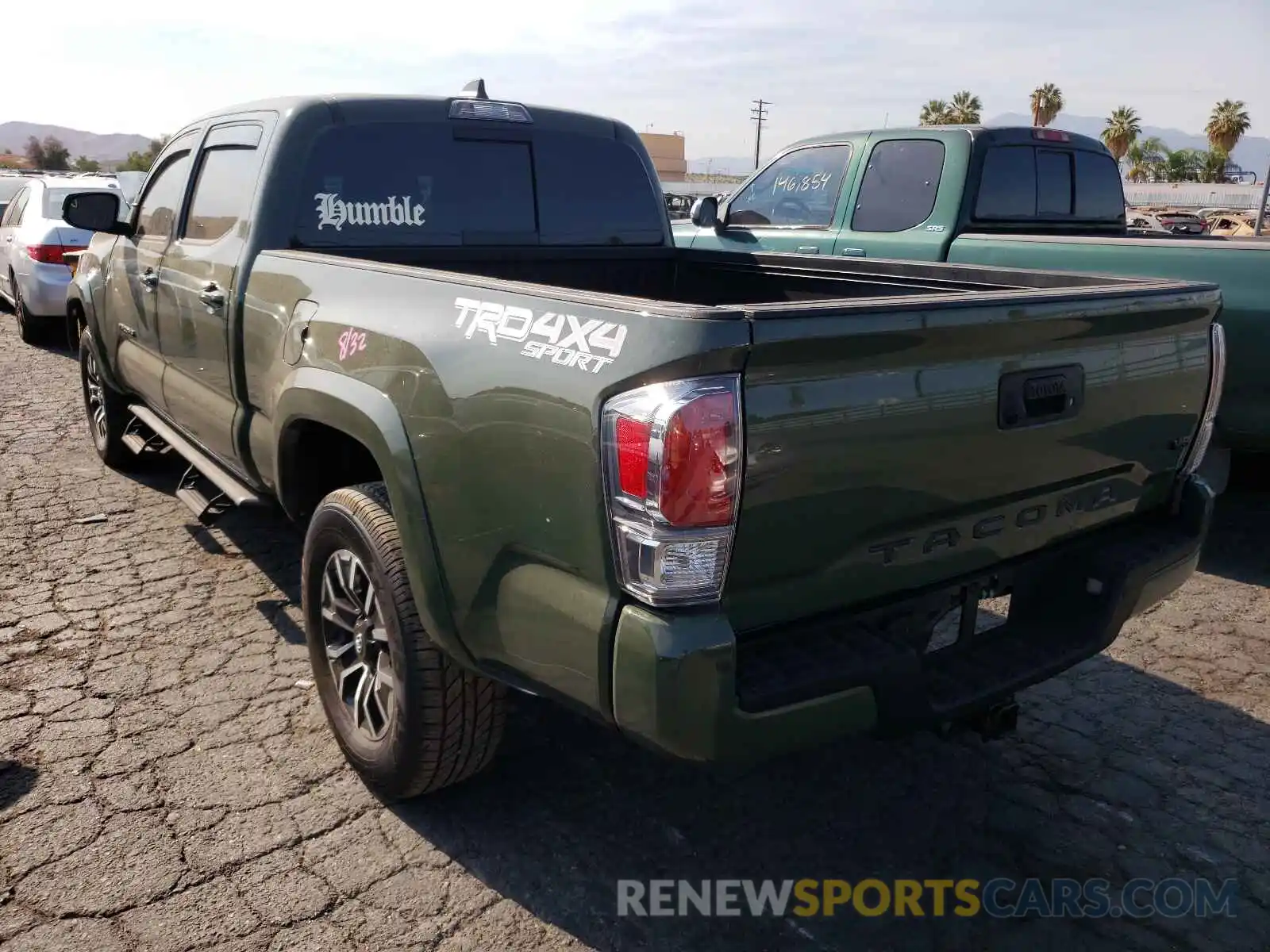 3 Photograph of a damaged car 3TMDZ5BN8MM110388 TOYOTA TACOMA 2021