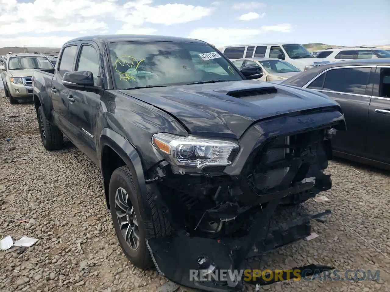 1 Photograph of a damaged car 3TMDZ5BN8MM110780 TOYOTA TACOMA 2021