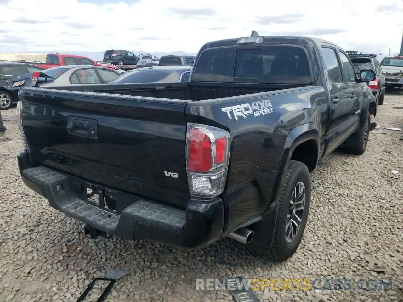 4 Photograph of a damaged car 3TMDZ5BN8MM110780 TOYOTA TACOMA 2021