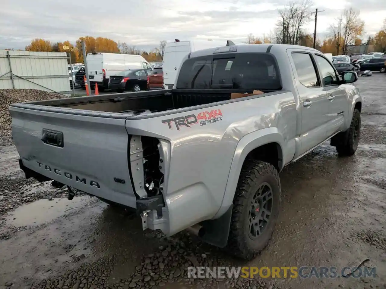 4 Photograph of a damaged car 3TMDZ5BN8MM113887 TOYOTA TACOMA 2021