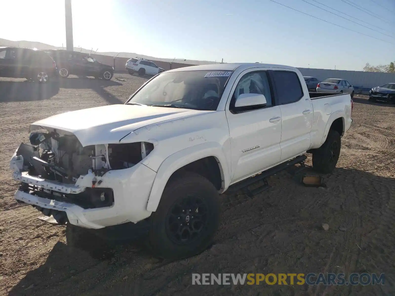 2 Photograph of a damaged car 3TMDZ5BN9MM103871 TOYOTA TACOMA 2021