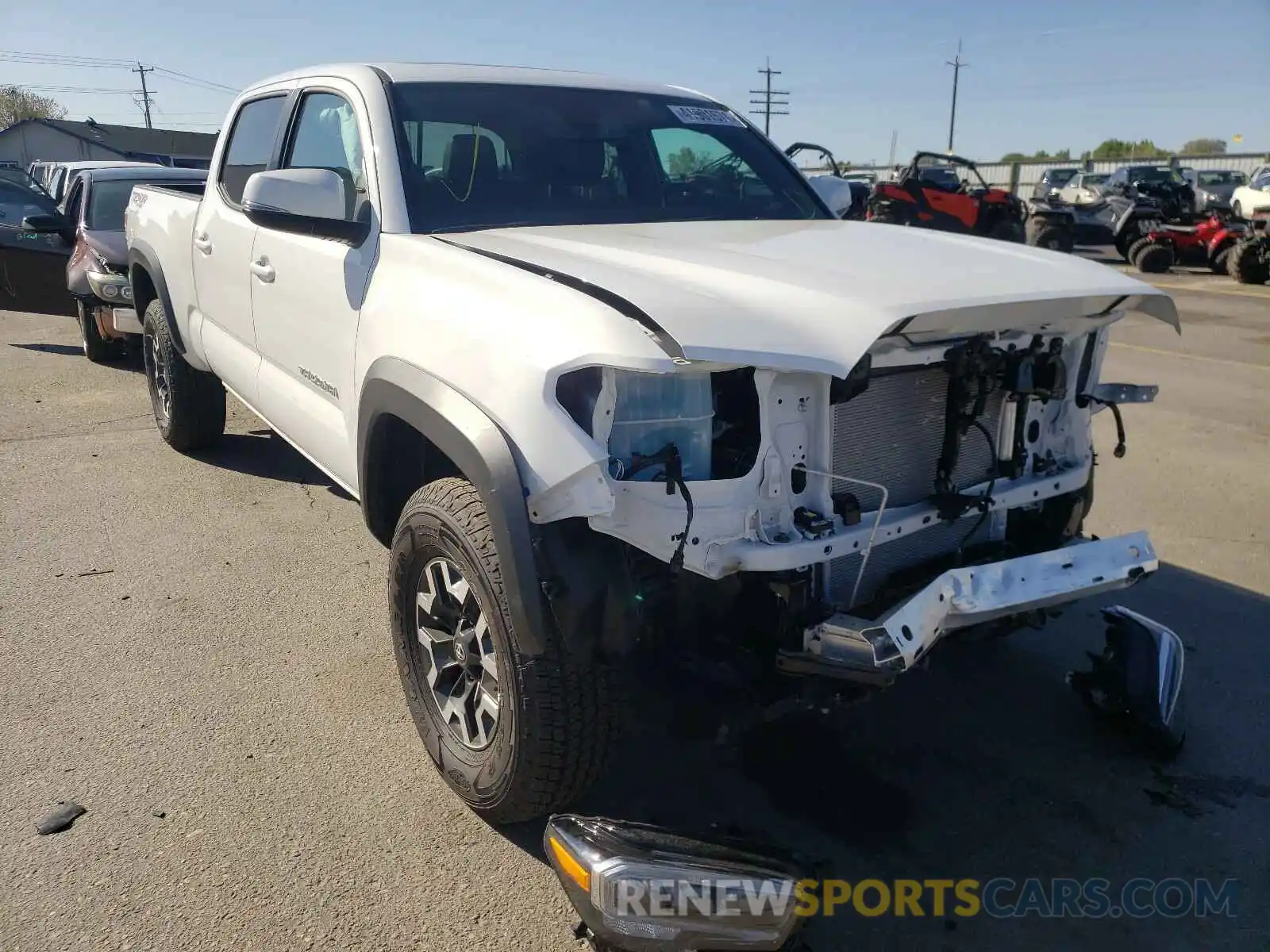 1 Photograph of a damaged car 3TMDZ5BN9MM105264 TOYOTA TACOMA 2021