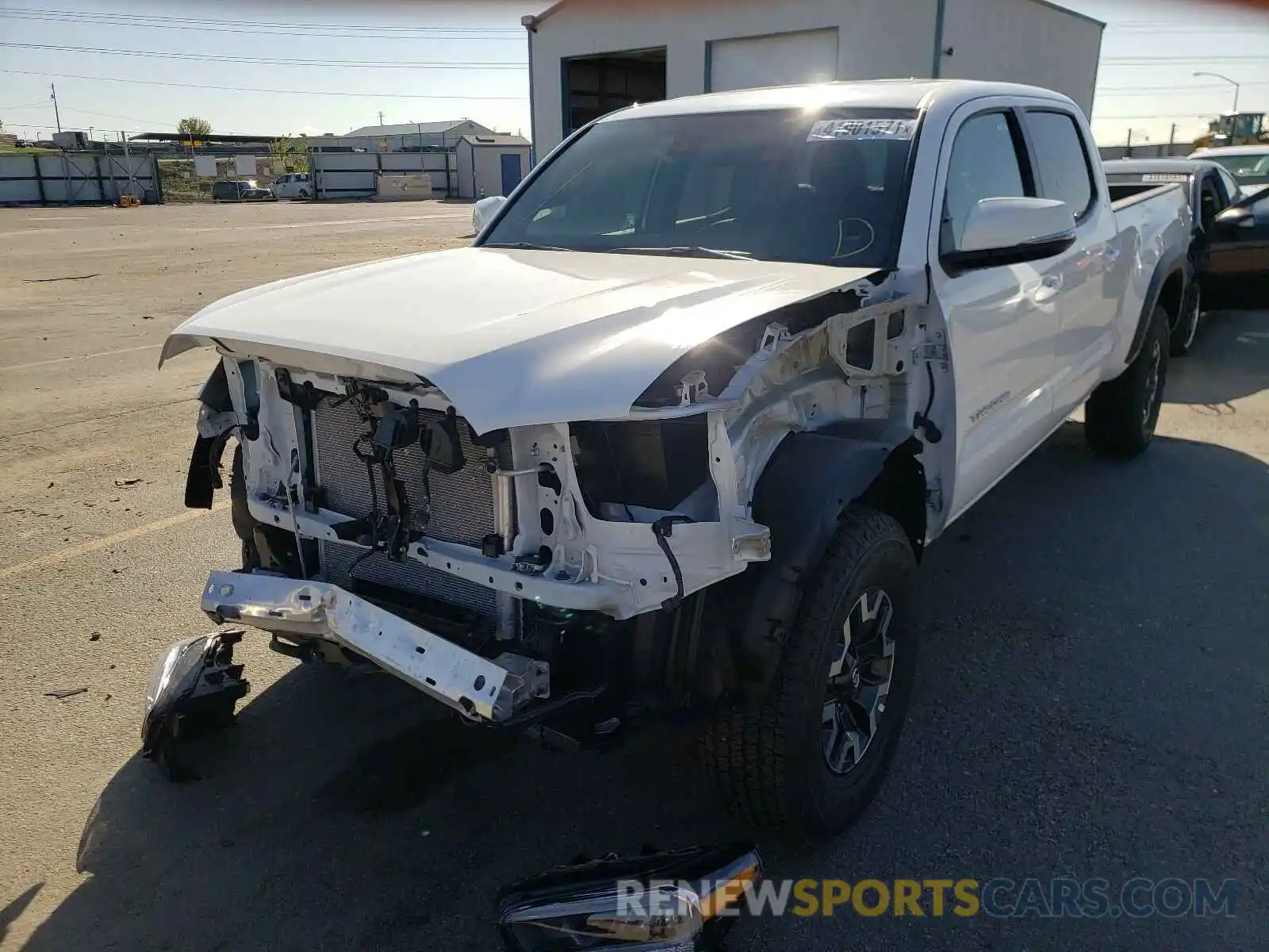 2 Photograph of a damaged car 3TMDZ5BN9MM105264 TOYOTA TACOMA 2021