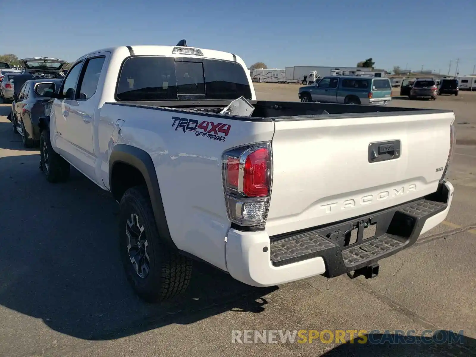 3 Photograph of a damaged car 3TMDZ5BN9MM105264 TOYOTA TACOMA 2021