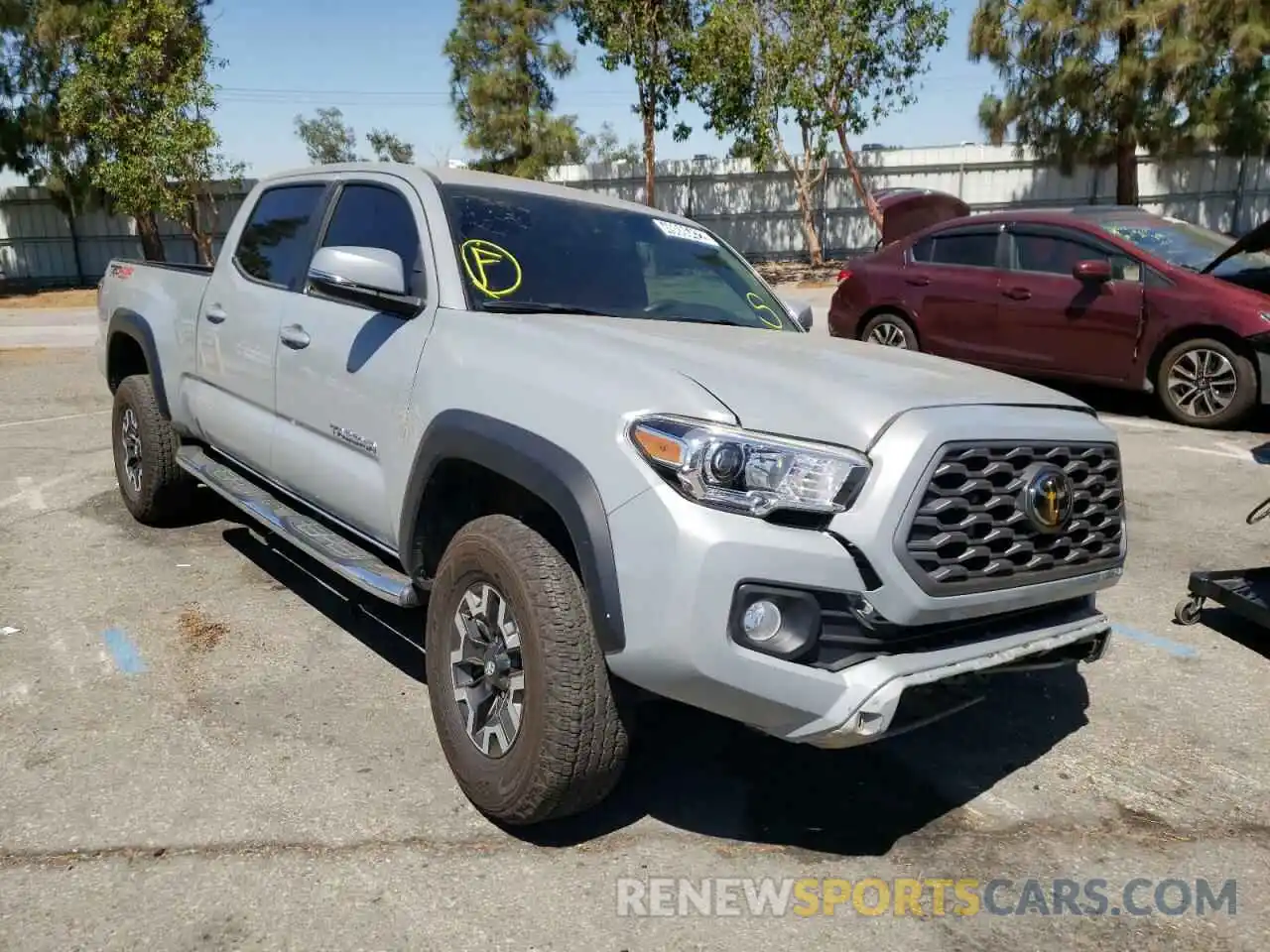 1 Photograph of a damaged car 3TMDZ5BN9MM108116 TOYOTA TACOMA 2021