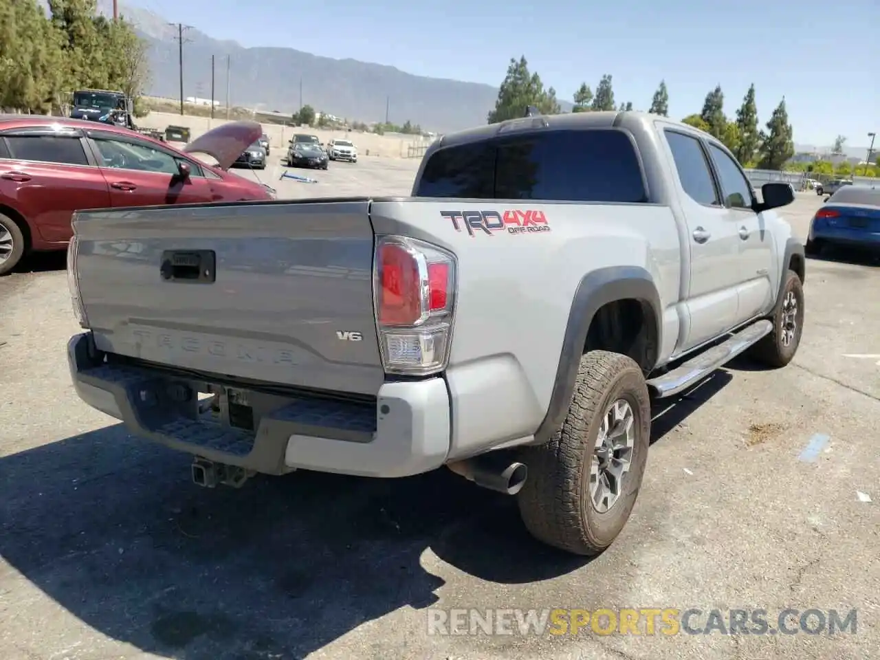 4 Photograph of a damaged car 3TMDZ5BN9MM108116 TOYOTA TACOMA 2021