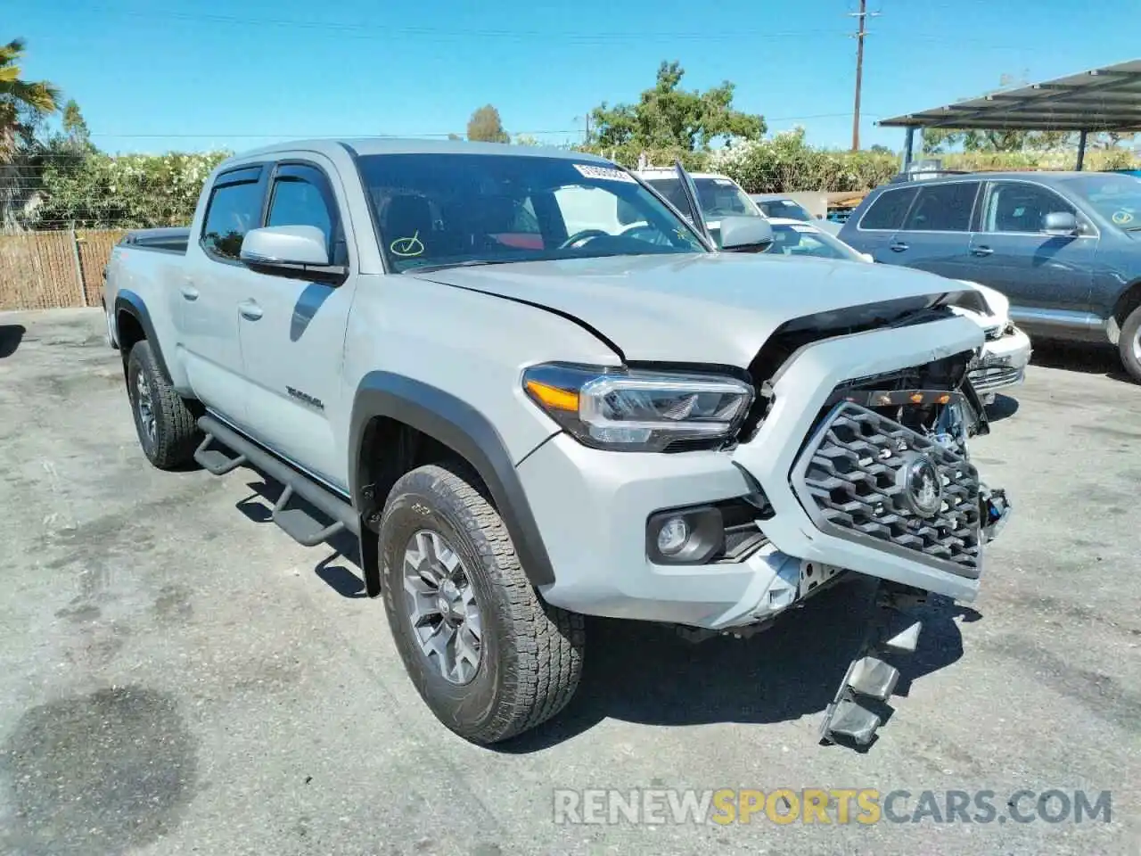 1 Photograph of a damaged car 3TMDZ5BN9MM113087 TOYOTA TACOMA 2021