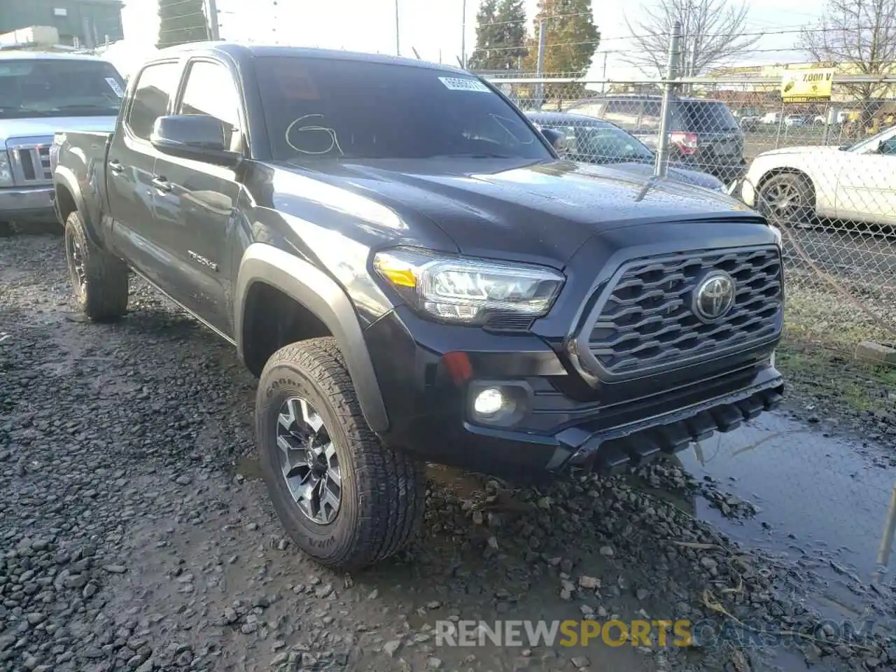 1 Photograph of a damaged car 3TMDZ5BN9MM113932 TOYOTA TACOMA 2021