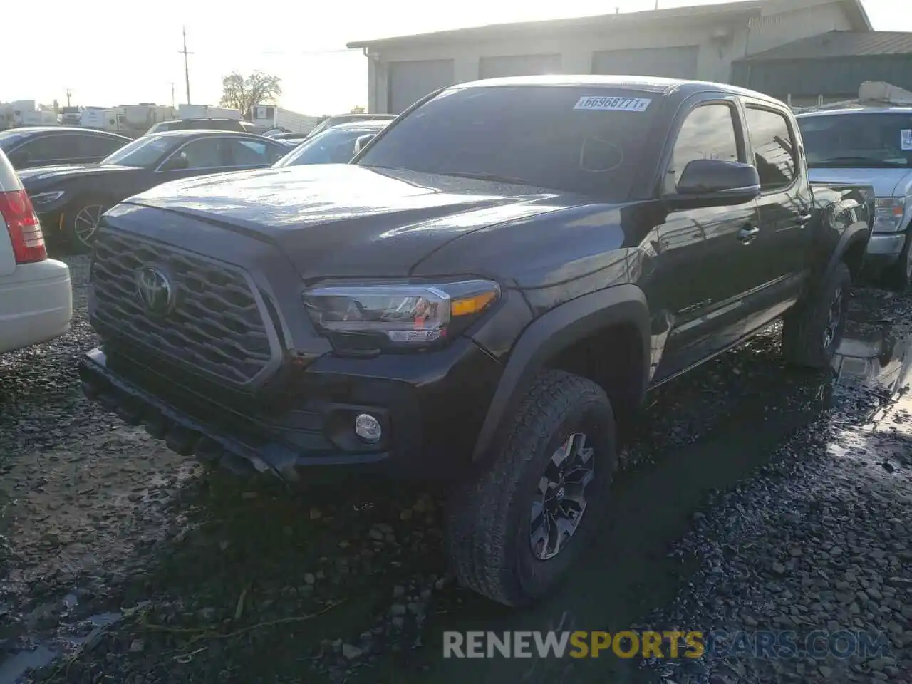 2 Photograph of a damaged car 3TMDZ5BN9MM113932 TOYOTA TACOMA 2021