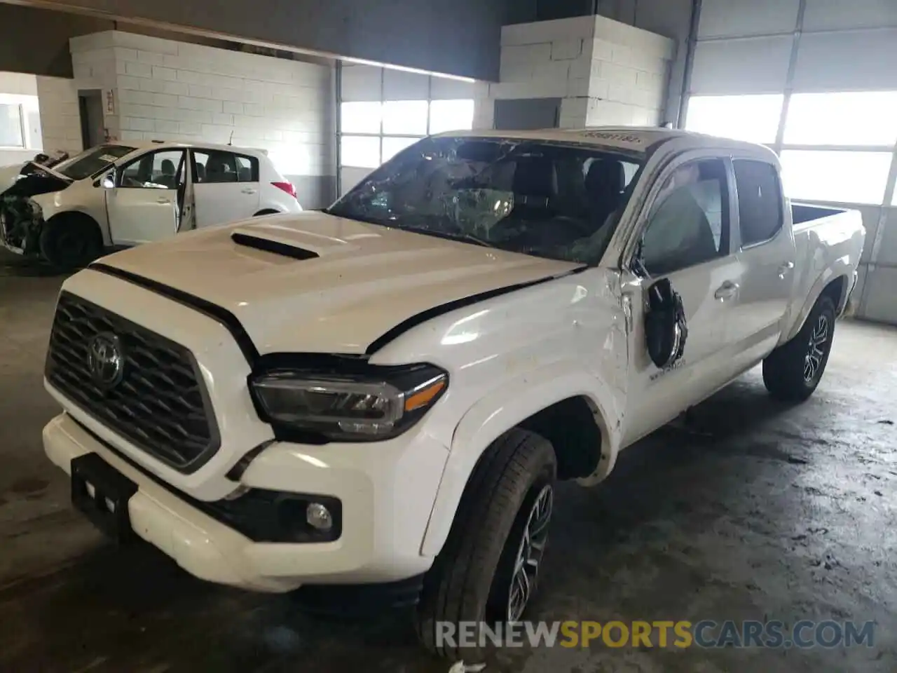 2 Photograph of a damaged car 3TMDZ5BN9MM120072 TOYOTA TACOMA 2021