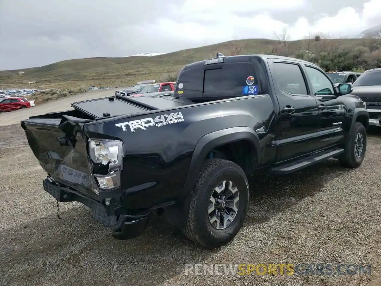 4 Photograph of a damaged car 3TMDZ5BNXMM098759 TOYOTA TACOMA 2021