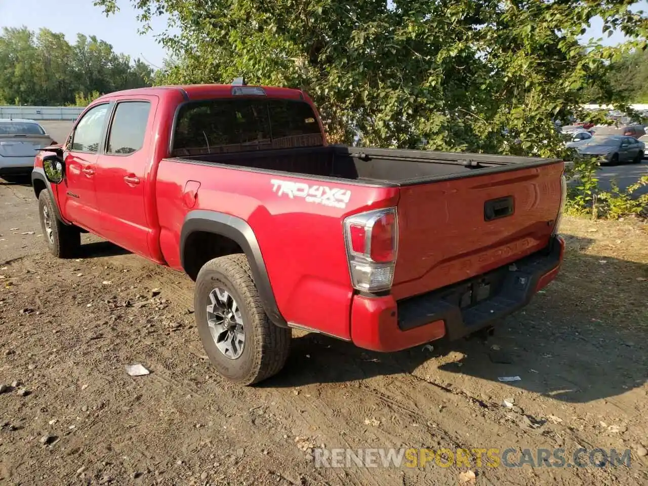 3 Photograph of a damaged car 3TMDZ5BNXMM099071 TOYOTA TACOMA 2021