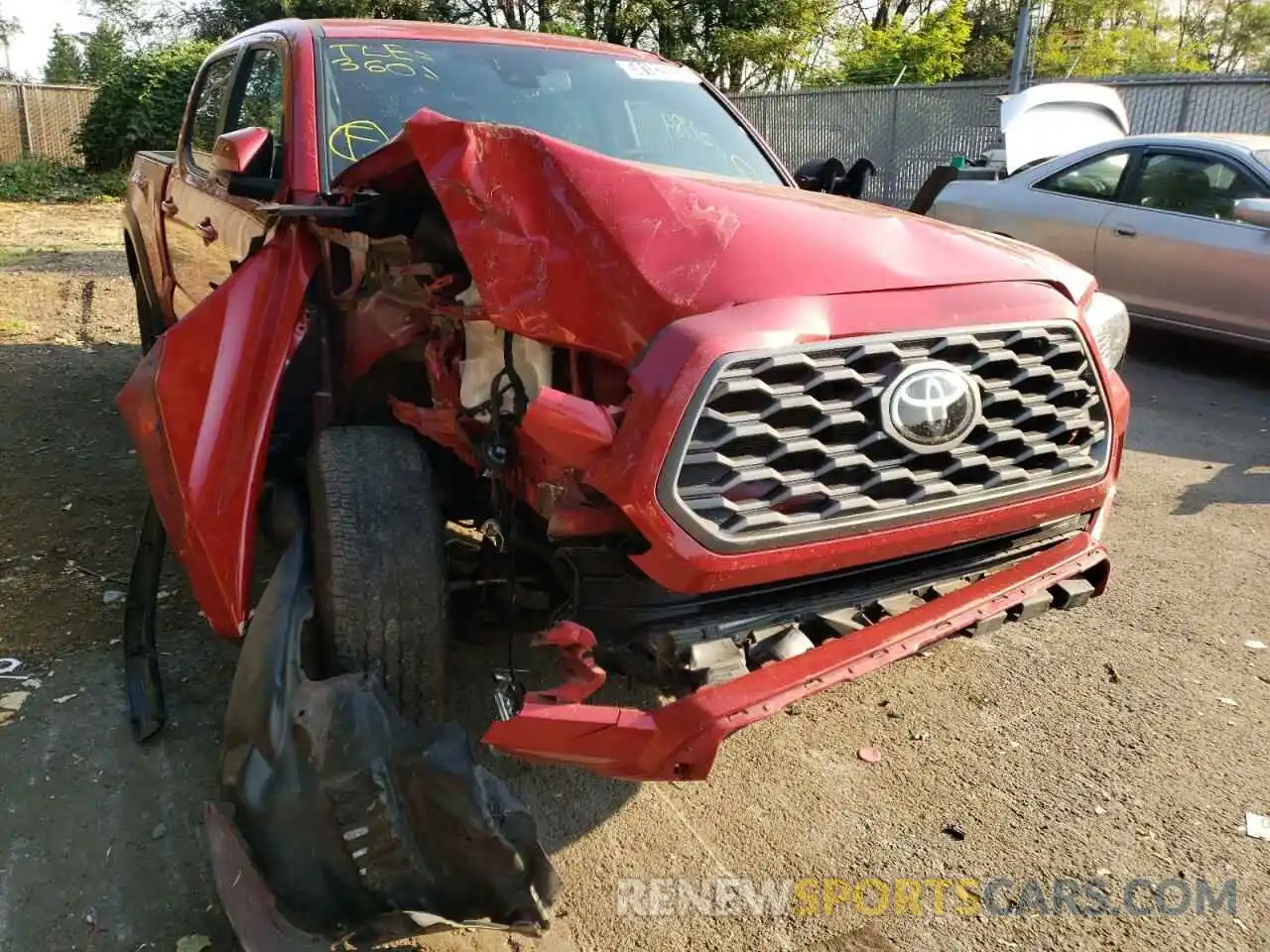 9 Photograph of a damaged car 3TMDZ5BNXMM099071 TOYOTA TACOMA 2021