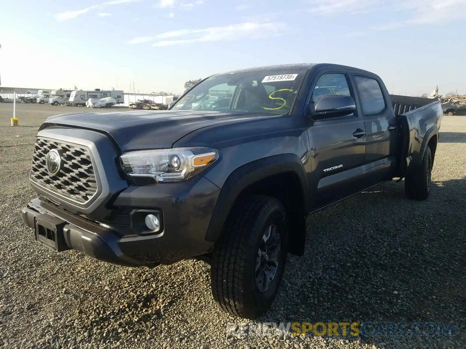 2 Photograph of a damaged car 3TMDZ5BNXMM101112 TOYOTA TACOMA 2021