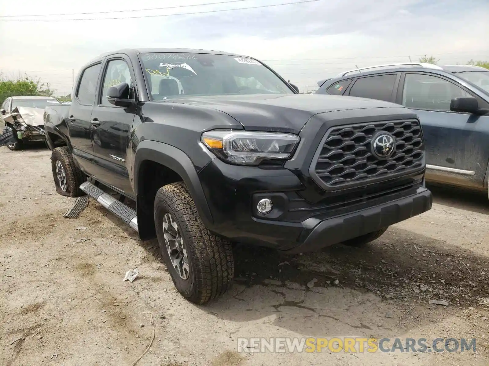 1 Photograph of a damaged car 3TMDZ5BNXMM101224 TOYOTA TACOMA 2021