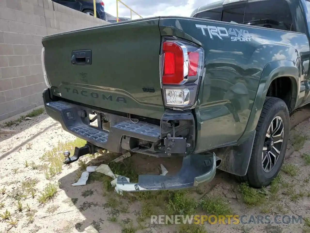 9 Фотография поврежденного автомобиля 3TMDZ5BNXMM102888 TOYOTA TACOMA 2021