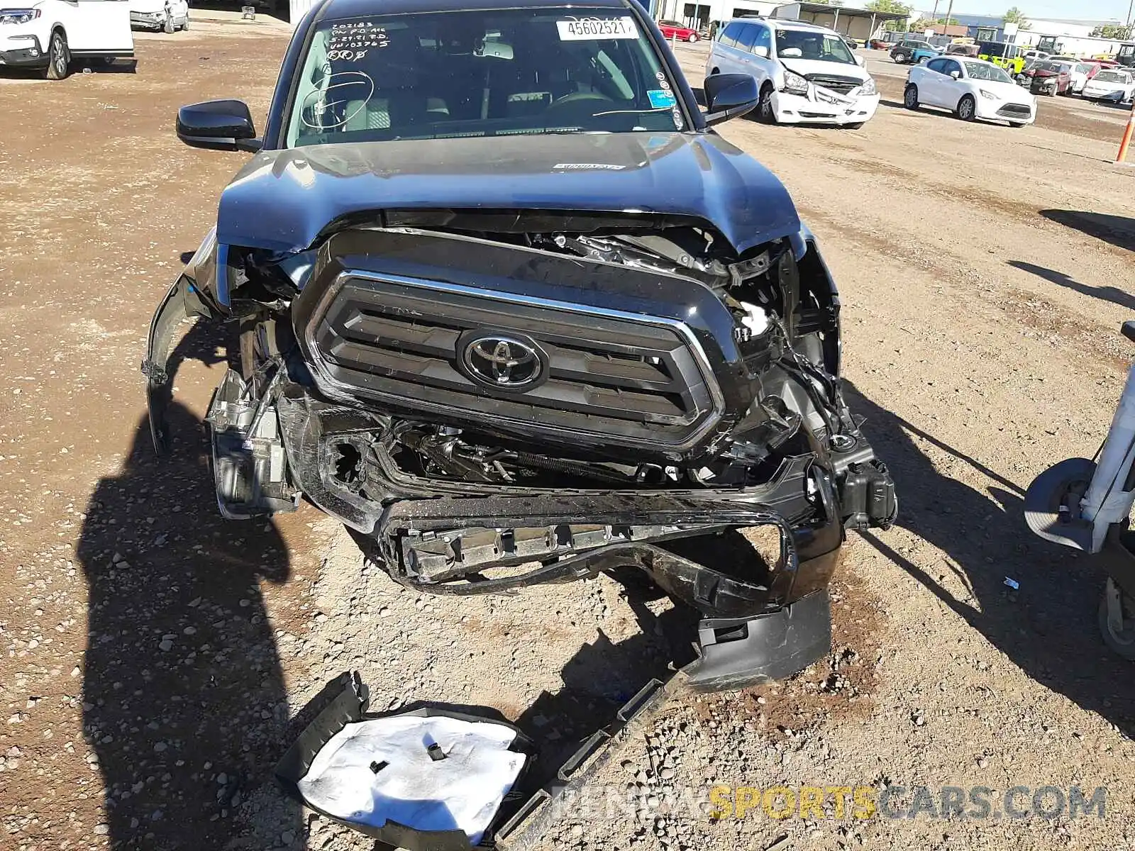 9 Photograph of a damaged car 3TMDZ5BNXMM103765 TOYOTA TACOMA 2021