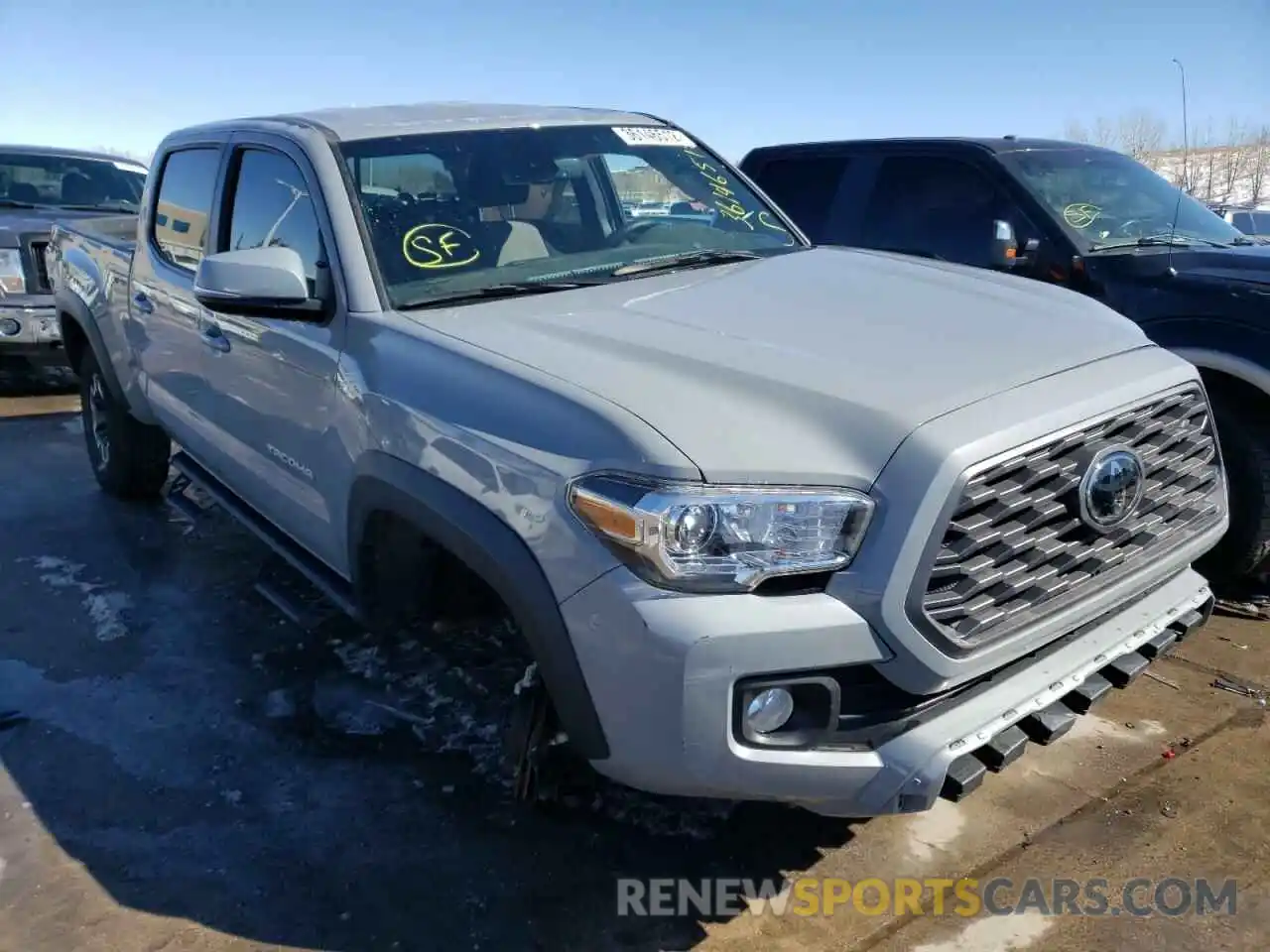 1 Photograph of a damaged car 3TMDZ5BNXMM105371 TOYOTA TACOMA 2021