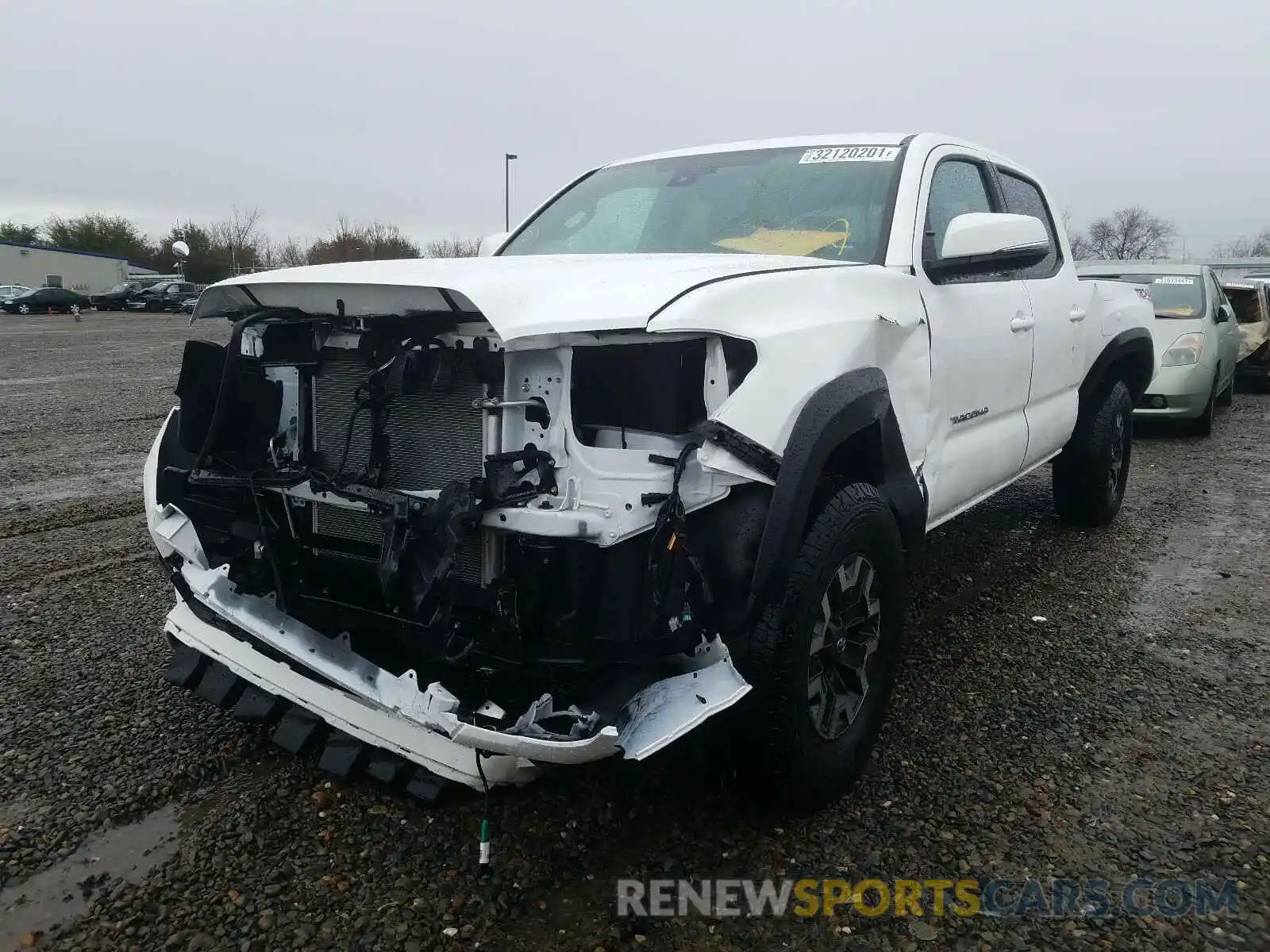 2 Photograph of a damaged car 3TMDZ5BNXMM105631 TOYOTA TACOMA 2021