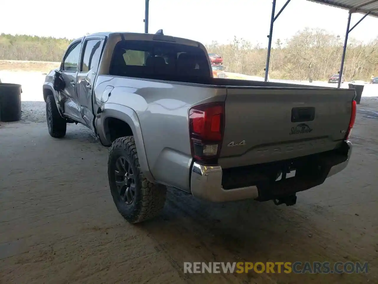 3 Photograph of a damaged car 3TMDZ5BNXMM109999 TOYOTA TACOMA 2021