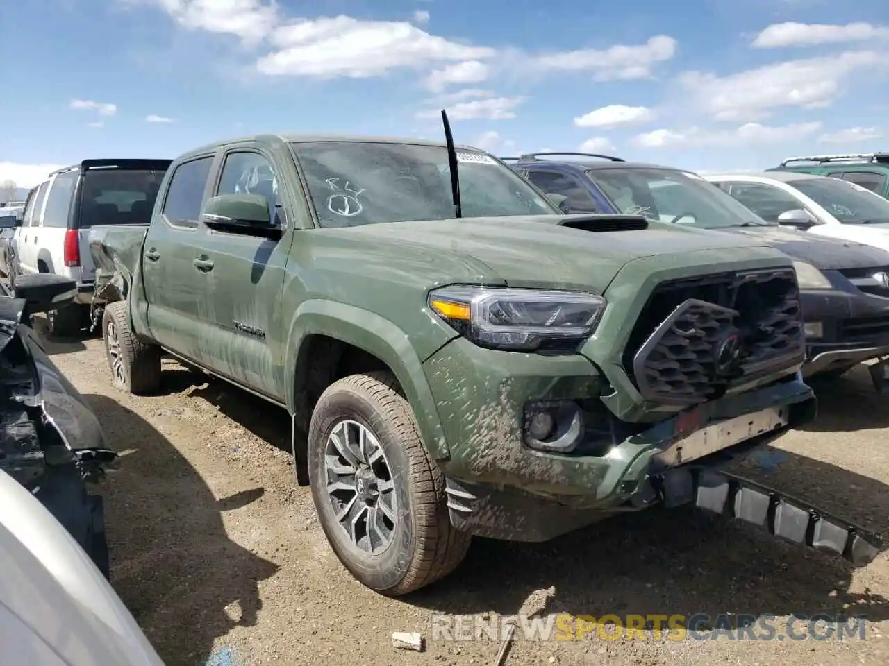 1 Фотография поврежденного автомобиля 3TMDZ5BNXMM112739 TOYOTA TACOMA 2021