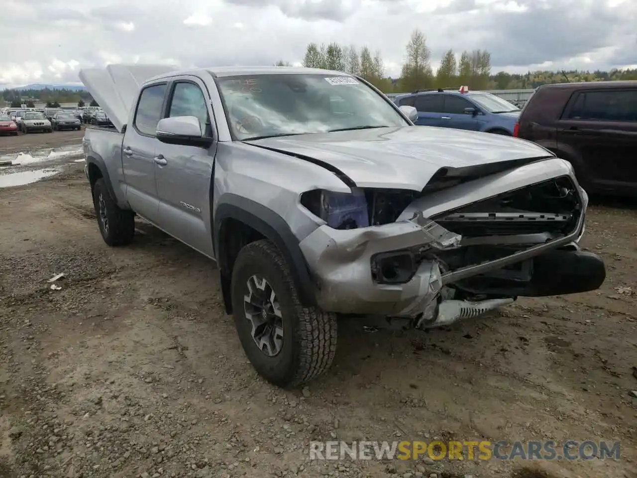 1 Photograph of a damaged car 3TMDZ5BNXMM115222 TOYOTA TACOMA 2021