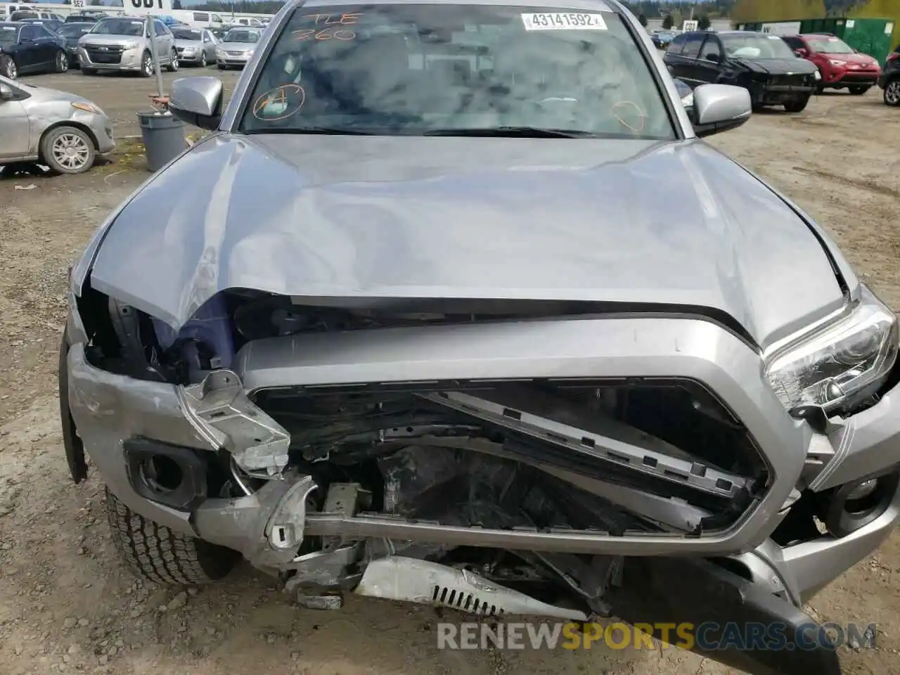 7 Photograph of a damaged car 3TMDZ5BNXMM115222 TOYOTA TACOMA 2021