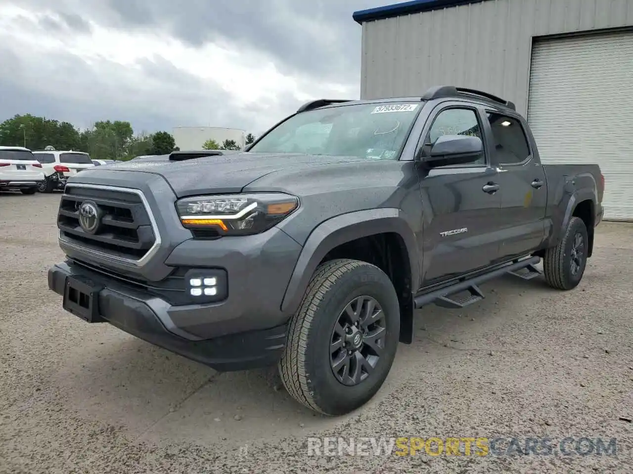 2 Photograph of a damaged car 3TMDZ5BNXMM117407 TOYOTA TACOMA 2021